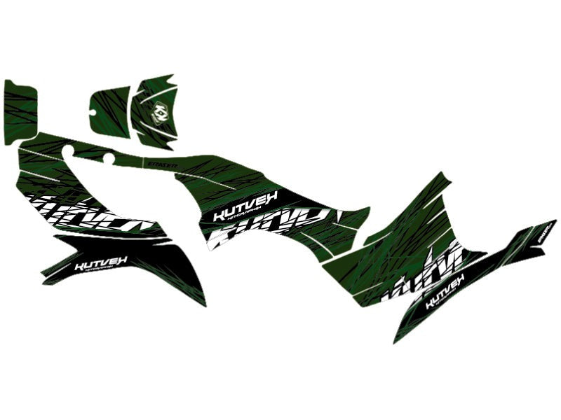 KAWASAKI-750-KVF-ATV-ERASER-GRAPHIC-KIT-BLACK-GREEN