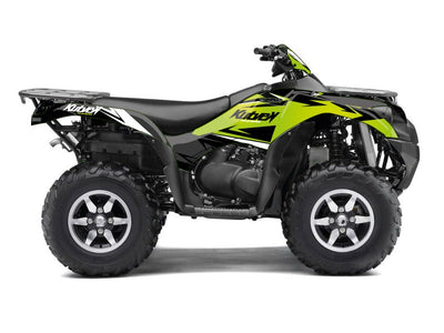 KAWASAKI 750 KVF ATV STAGE GRAPHIC KIT GREEN