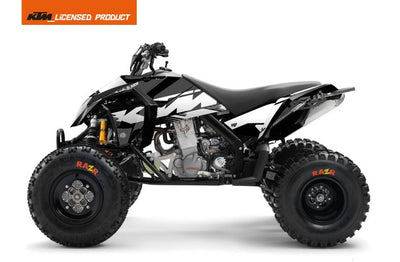 KTM-QUAD-450-505-525-SX-ATV-RETRO-GRAPHIC-KIT-OEM-BLACK
