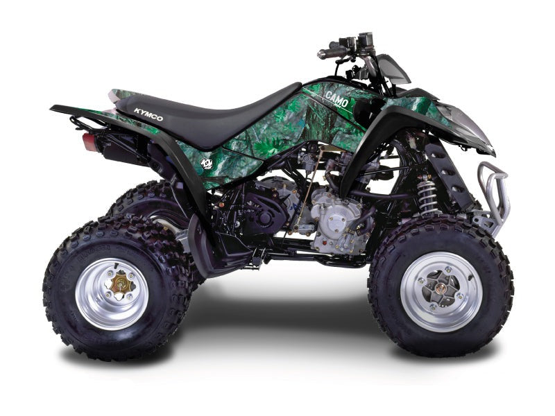 Laden Sie das Bild in Galerie -Viewer, KYMCO 250 MAXXER ATV CAMO GRAPHIC KIT GREEN
