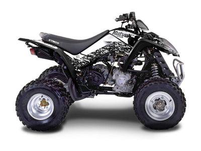 KYMCO 250 MAXXER ATV PREDATOR GRAPHIC KIT WHITE