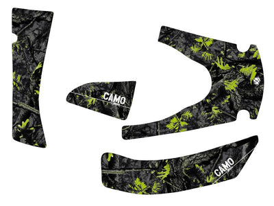 KYMCO 400 MXU ATV CAMO GRAPHIC KIT BLACK GREEN