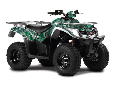 KYMCO 400 MXU ATV CAMO GRAPHIC KIT GREEN