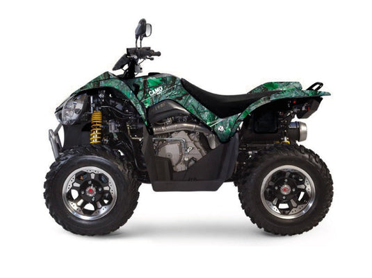 KYMCO 450 MAXXER ATV CAMO GRAPHIC KIT GREEN