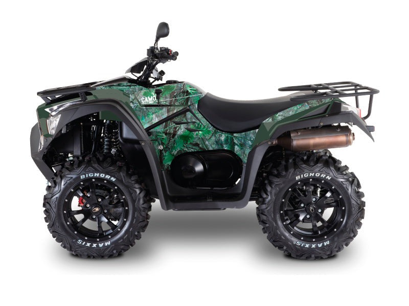 Laden Sie das Bild in Galerie -Viewer, KYMCO 550 MXU ATV CAMO GRAPHIC KIT GREEN
