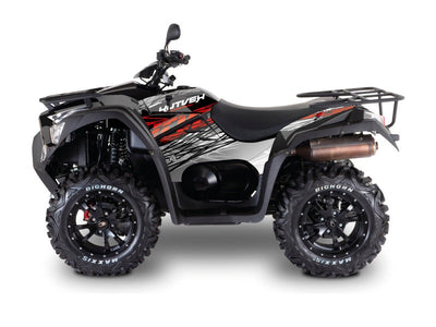KYMCO 700 MXU ATV ERASER GRAPHIC KIT GREY