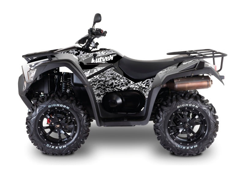 KYMCO 700 MXU ATV PREDATOR GRAPHIC KIT GREY