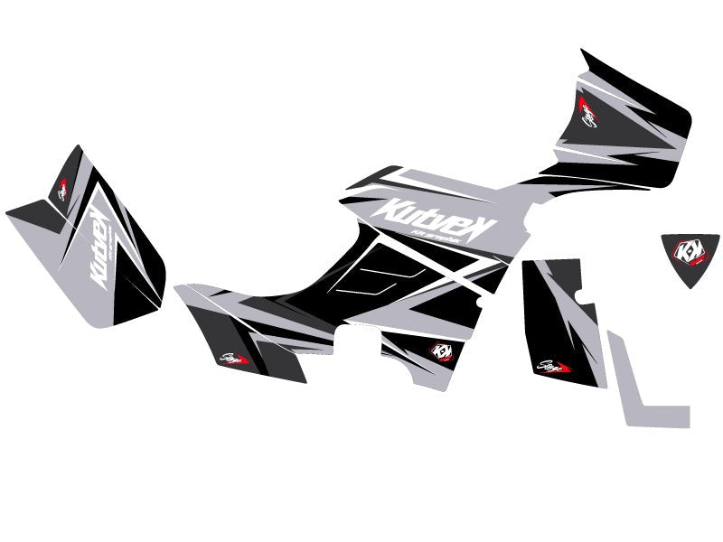 KYMCO 700 MXU ATV STAGE GRAPHIC KIT GREY