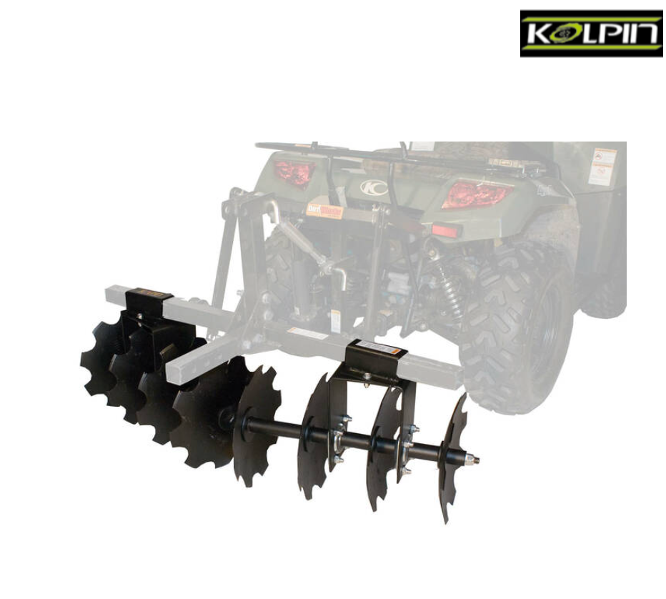 Kolpin Disc Plow versatile ATV 137 cm KOLDP8