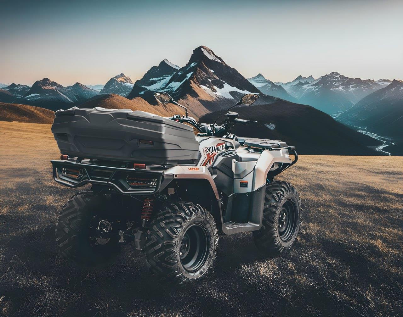 TESSERACT HECKKASTEN FÜR LONCIN XWOLF 300 ATV