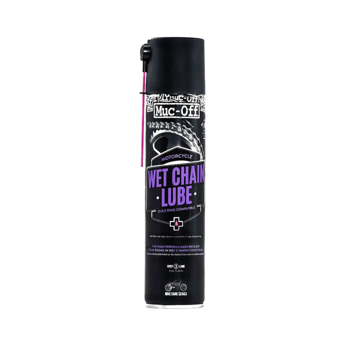 MUC-OFF WATER RESISTANT WET CHAIN LUBE (400 ML)