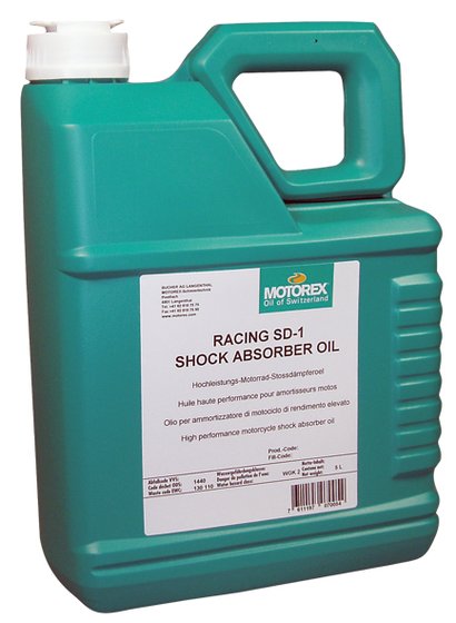 MOTOREX RACING SD-1  SCHOCK FLUID 5ltr 552-321-005