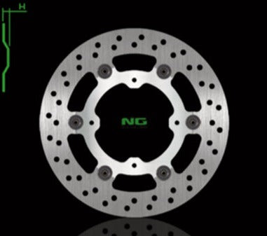 NG BRAKE DISC FRONT/REAR ARCTIC CAT 550/650/700/1000 FLOATING