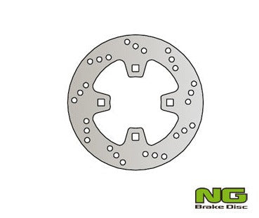 NG BREMSSCHEIBE HINTEN KTM QUAD 450/505/525 