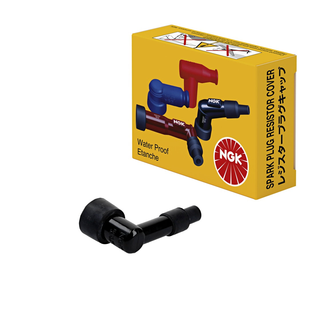 NGK CANDLE PIPES - ANGULAR COLOR BLACK, POLARIS
