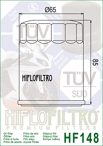 OIL FILTER TGB BLADE TARGET 400-600 HF148