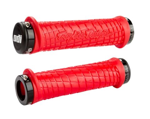ODI GRIPS TROY LEE DESIGNS SIGNATURE ATV LOCK-ON BONUS PACK/KLEMMEN