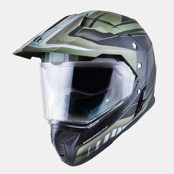 MT HELMETS Offroad dual synchrony duosport tourer helmet CAMO