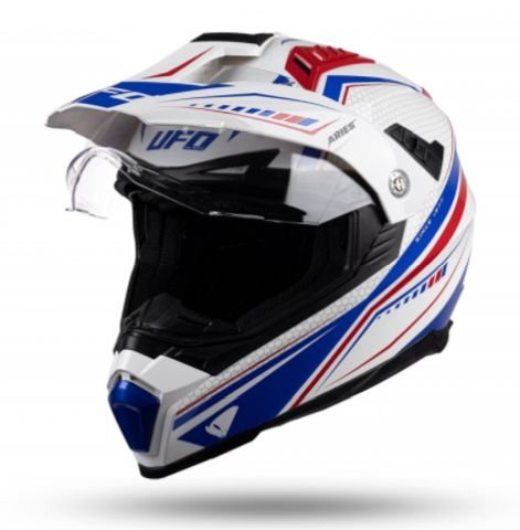 UFO Offroad dual aries tourer/crossover helmet with visor