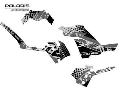 POLARIS 1000 SPORTSMAN XP FOREST ATV STUN GRAPHIC KIT GREY
