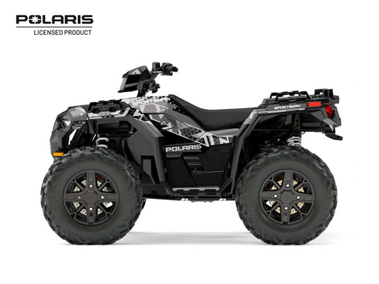 POLARIS 1000 SPORTSMAN XP FOREST ATV STUN GRAPHIC KIT GREY