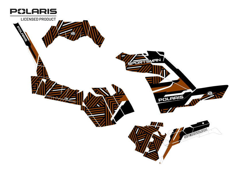 Laden Sie das Bild in Galerie -Viewer, POLARIS 1000 SPORTSMAN XP S FOREST ATV EPIK GRAPHIC KIT COPPER
