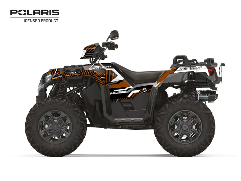 Laden Sie das Bild in Galerie -Viewer, POLARIS 1000 SPORTSMAN XP S FOREST ATV EPIK GRAPHIC KIT COPPER
