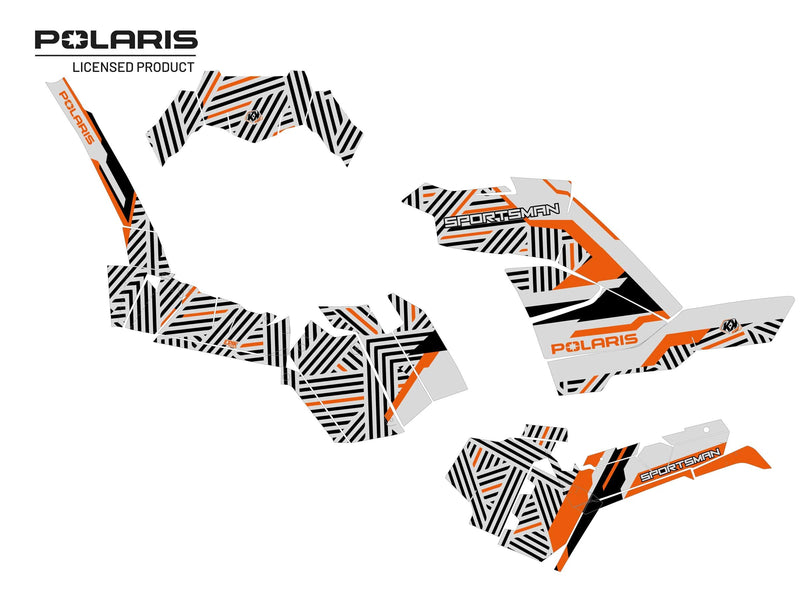 Chargez l&#39;image dans la visionneuse de la galerie, POLARIS 1000 SPORTSMAN XP S FOREST ATV EPIK GRAPHIC KIT GREY
