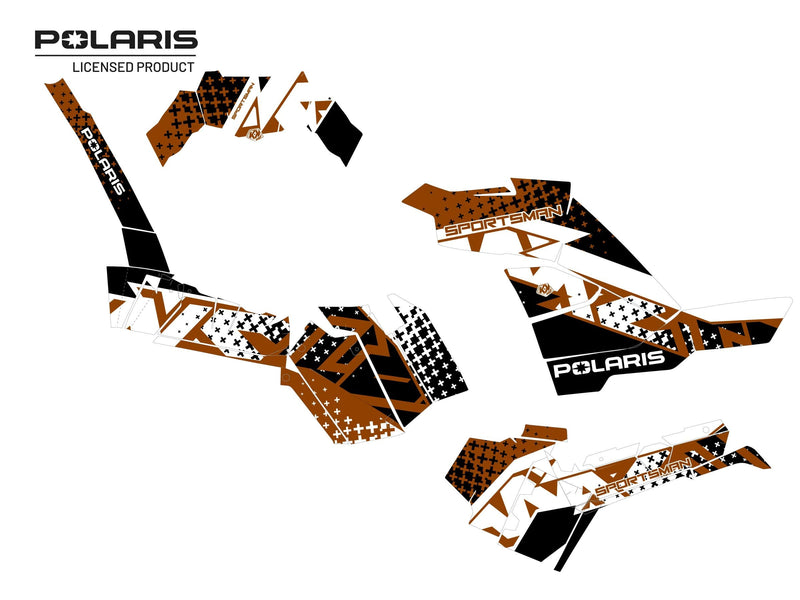 Load image into Gallery viewer, POLARIS 1000 SPORTSMAN XP S FOREST ATV STUN GRAPHIC KIT COPPER
