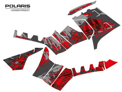 POLARIS 1000 XP SPORTSMAN TOURING ATV CHASER GRAPHIC KIT GREY