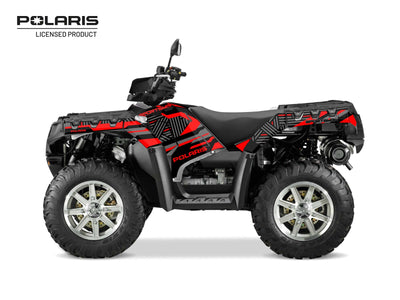 POLARIS 1000 XP SPORTSMAN TOURING ATV EPIK GRAPHIC KIT BLACK
