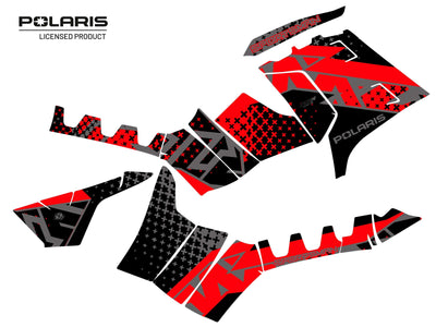 POLARIS 1000 XP SPORTSMAN TOURING ATV STUN GRAPHIC KIT BLACK