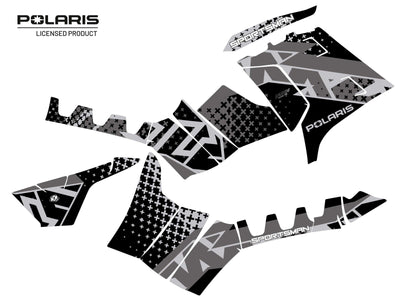 POLARIS 1000 XP SPORTSMAN TOURING ATV GRAPHIC KIT GREY