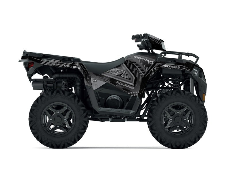 POLARIS 570 SPORTSMAN ATV REDROCK GRAPHIC KIT BLACK