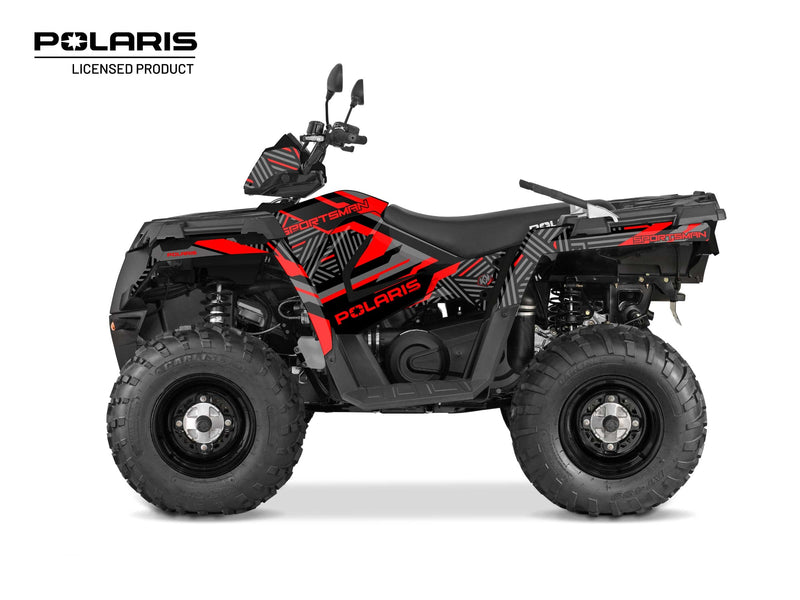 Load image into Gallery viewer, POLARIS 570 SPORTSMAN TOURING ATV EPIK GRAPHIC KIT BLACK
