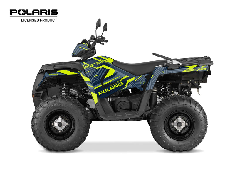 Laden Sie das Bild in Galerie -Viewer, POLARIS 570 SPORTSMAN TOURING ATV EPIK GRAPHIC KIT BLUE
