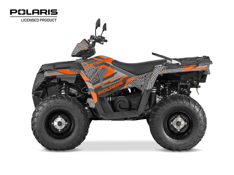 Laden Sie das Bild in Galerie -Viewer, POLARIS 570 SPORTSMAN TOURING ATV EPIK GRAPHIC KIT GREY
