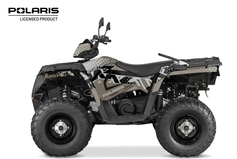 Laden Sie das Bild in Galerie -Viewer, POLARIS 570 SPORTSMAN TOURING ATV GRAPHIC KIT BRONZE
