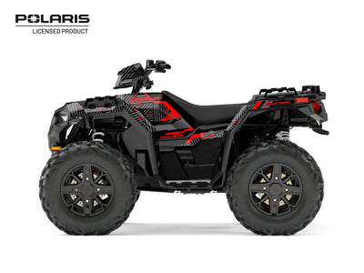 POLARIS 850 SPORTSMAN FOREST ATV EPIK GRAPHIC KIT BLACK
