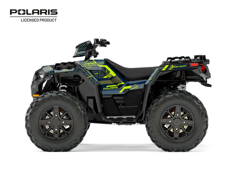 Laden Sie das Bild in Galerie -Viewer, POLARIS 850 SPORTSMAN FOREST ATV EPIK GRAPHIC KIT GREEN
