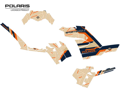 POLARIS 850 SPORTSMAN FOREST ATV EPIK GRAPHIC KIT SAND