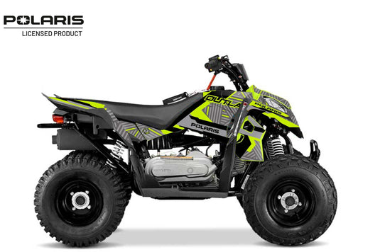 POLARIS OUTLAW 110 ATV EPIK GRAPHIC KIT GREY