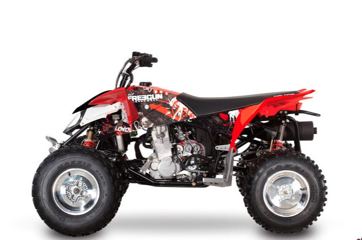 Laden Sie das Bild in Galerie -Viewer, POLARIS OUTLAW 450 ATV FREEGUN GRAPHIC KIT
