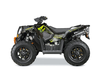 POLARIS SCRAMBLER 850-1000 XP ATV EVIL GRAPHIC KIT GREY GREEN