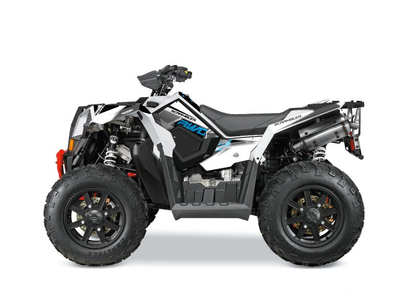 POLARIS SCRAMBLER 850-1000 XP ATV VISOR GRAPHIC KIT BLUE