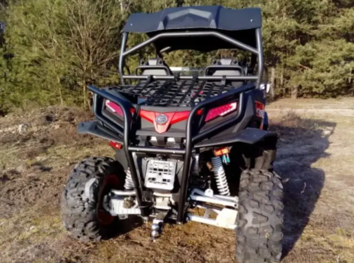 REAR BUMPER CF MOTO UTV Z8 BLACK