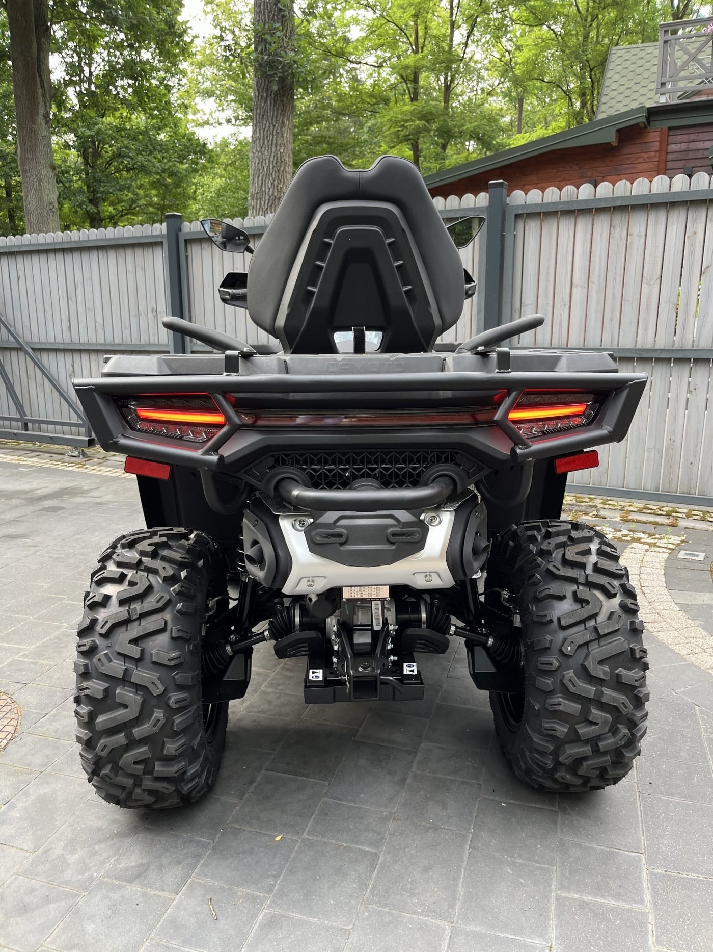 HECKSTOßSTANGE CFMOTO CFORCE 850 1000 GEN3 SCHWARZ