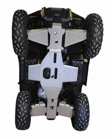 RICOCHET VTT POLARIS SPORTSMAN 600/700/800 2003-14, ENSEMBLE DE PLAQUES DE PROTECTION