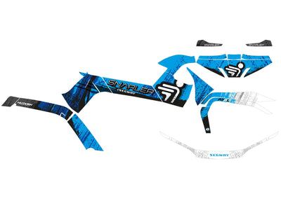 SEGWAY SNARLER AT6-L ATV BOGGY GRAPHIC KIT BLUE