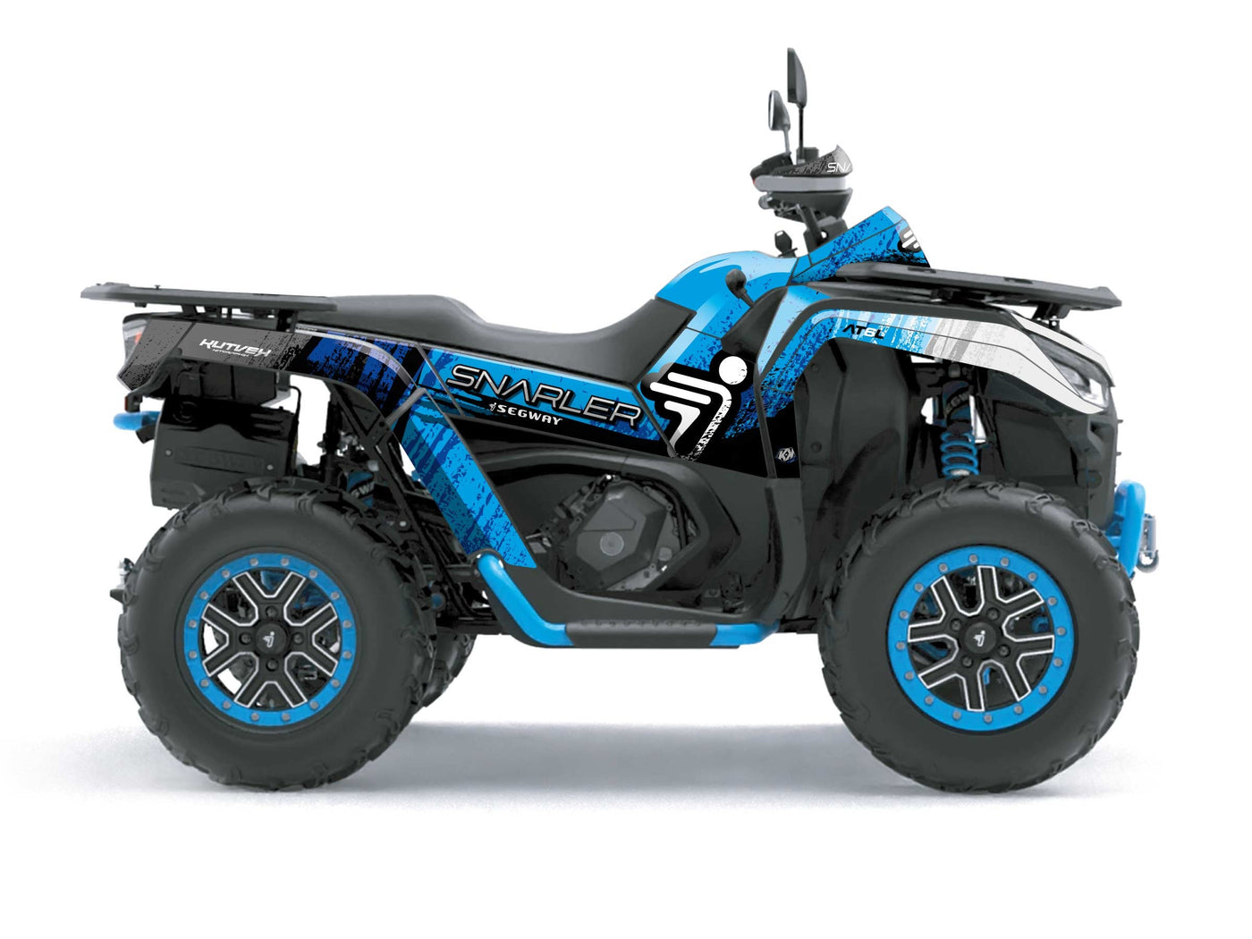 BOGGY GRAPHIC KIT BLUE SEGWAY SNARLER AT5 AT6 S/L 